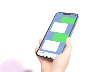 LINE感覚で、簡単なメモを送るだけ。