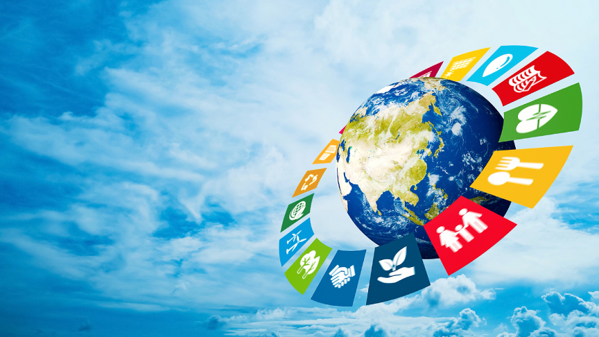 社会貢献背景画像